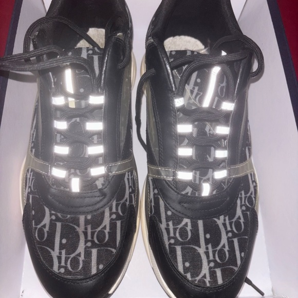 Dior Black and White Men's Sneakers - Picture 1 of 4